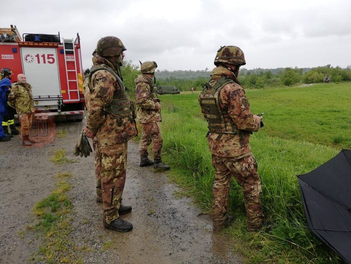 Operazioni di sminamento concluse: ecco il video dell'esplosione controllata della bomba ritrovata a Fossano