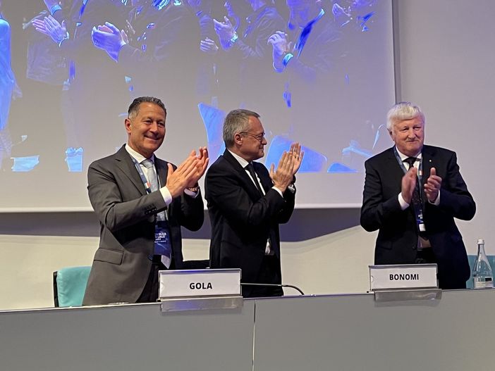 Carlo Bonomi a Cuneo per il passaggio di testimone tra Gola e Costamagna al timone di Confindustria [FOTO e VIDEO]