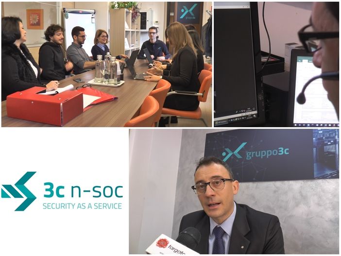 Proteggi i tuoi dati informatici con il Gruppo 3C e il 3C N-SOC (VIDEO) Proteggi i tuoi dati informatici con il Gruppo 3C e il 3C N-SOC (VIDEO)