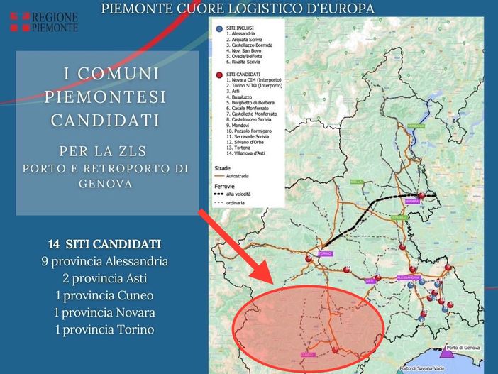 Calderoni e Gribaudo (PD): "Sempre meno priorità dalla giunta regionale alla logistica e alle infrastrutture del Piemonte sud"