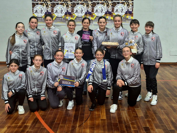 Ottimo 5°Posto per l’U13 del Volley Busca al Torneo della Befana