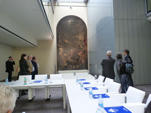 Il “Martirio di San Lorenzo” di Tiziano al Palazzo Banca D’Alba (© targatocn.it)