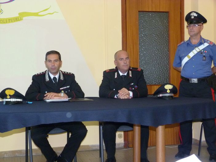 La conferenza stampa sull'"Operazione Turbo"(© targatocn.it)
