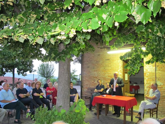 Maurizio Marello ha incontrato gli abitanti di Santa Rosalia, Como e San Rocco Seno d’Elvio