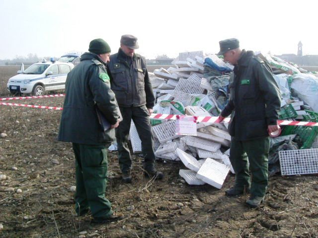 Si provvede a sequestrare l'area