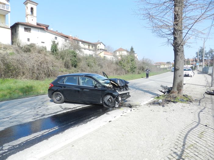 La macchina incidentata