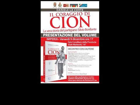 La copertina del libro "Il coraggio di Cion"