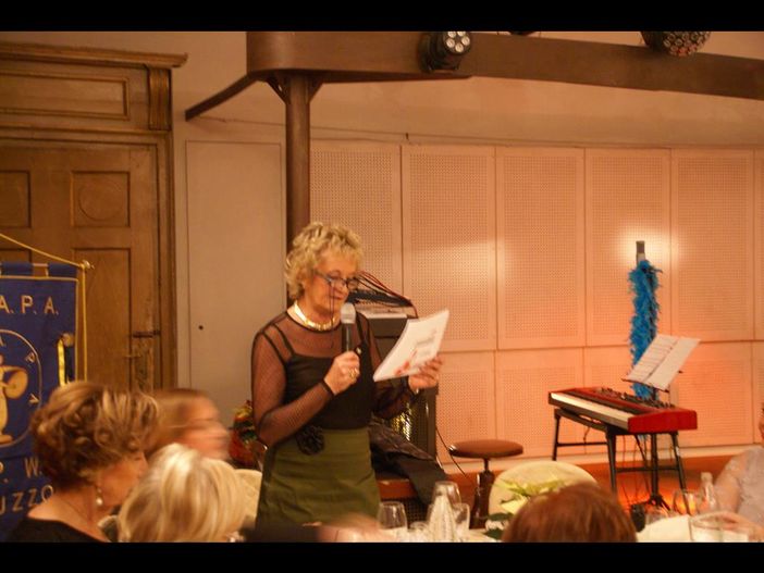 Saluzzo, Cena Natale Fidapa la presidente Barbara Orusa