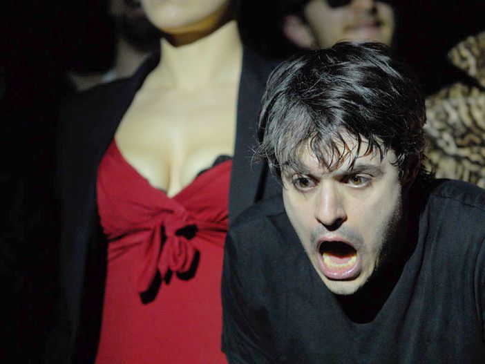 Christian La Rosa, in Santa Estasi ( foto tratta dal sito Ert)