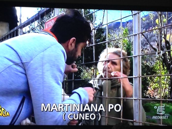 Striscia la Notizia a Martiniana Po per aiutare molti cagnolini e, speriamo, una nonnina ottantenne  in difficoltà