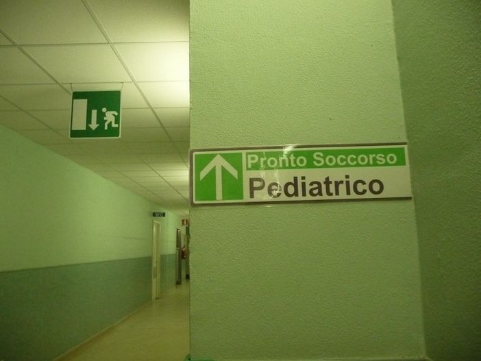 Il reparto di pediatria del Santa Croce