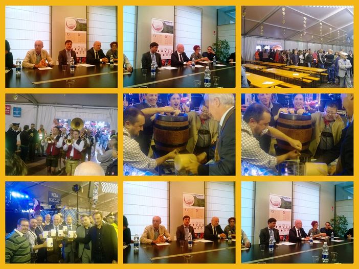Inaugurato l’Oktoberfest Langhe di Cherasco Inaugurato l’Oktoberfest Langhe di Cherasco