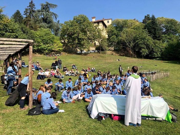 Momenti dell'Uscita dei passaggi Scout Saluzzo 1