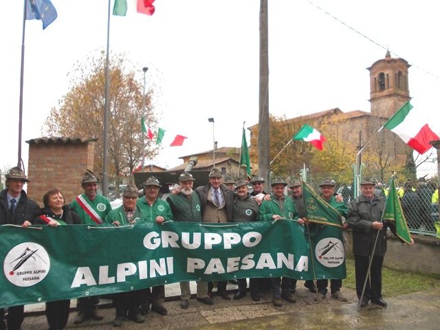 Trasferta con il retrogusto dell’amarcord, ieri, a Gossolengo, per un drappello di Alpini di Paesana Trasferta con il retrogusto dell’amarcord, ieri, a Gossolengo, per un drappello di Alpini di Paesana