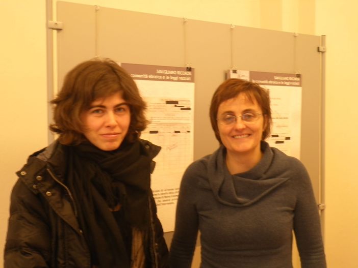 L'assessore alla cultura Chiara Ravera insieme alla dott.ssa Silvia Olivero