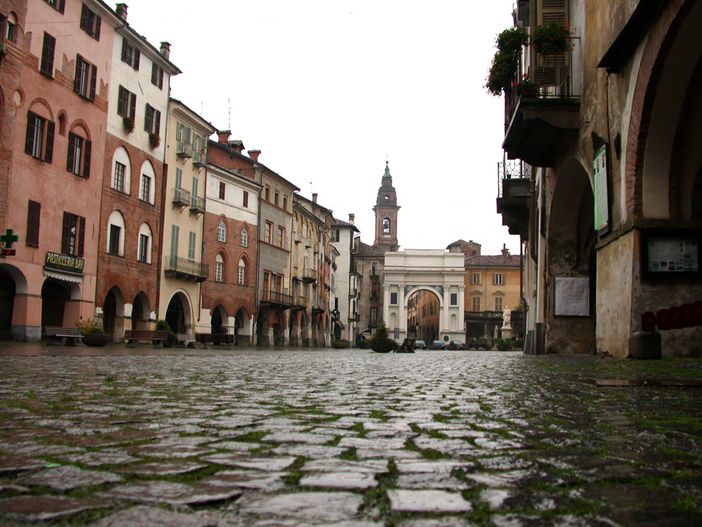 Piazza Santarosa a Savilgiano