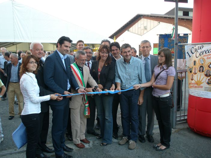 Il taglio del nastro della 63ª Mostra