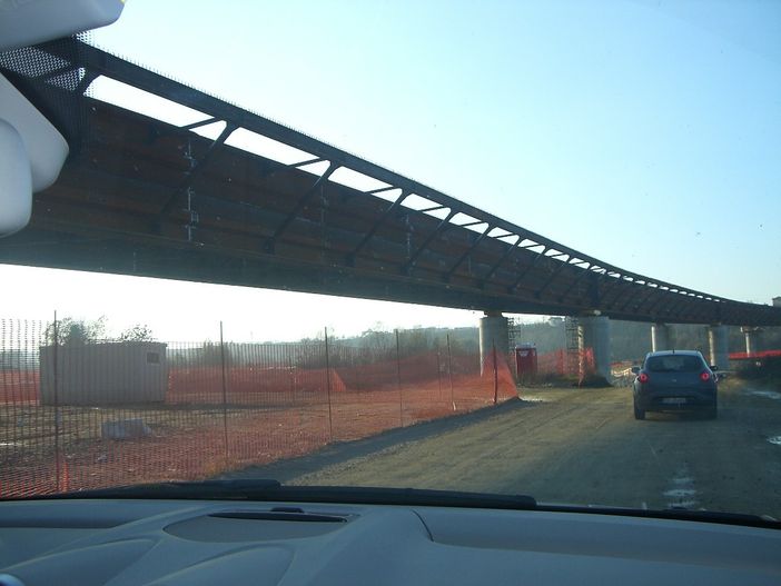 Il cantiere dell'Asti-Cuneo Il cantiere dell'Asti-Cuneo
