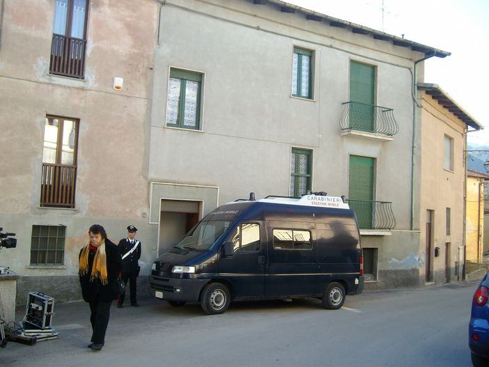 L'abitazione di Fatima a Dronero dopo il delitto