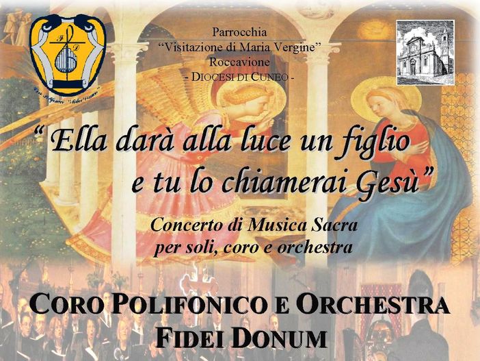 Coro Polifonico e Orchestra Fidei Donum questa sera a Roccavione