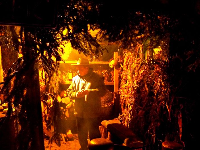 Lo spettacolo del "Natale in Contrada" (Foto Grazie Musella)