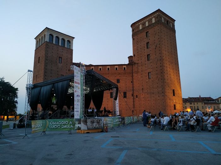 Concerto in piazza Castello a Fossano