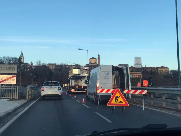 Iniziati i lavori sul ponte storico del torrente Gesso a Cuneo Iniziati i lavori sul ponte storico del torrente Gesso a Cuneo