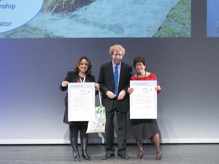 Monica Herrera Pavia (a sinistra) e Patrizia Rossi