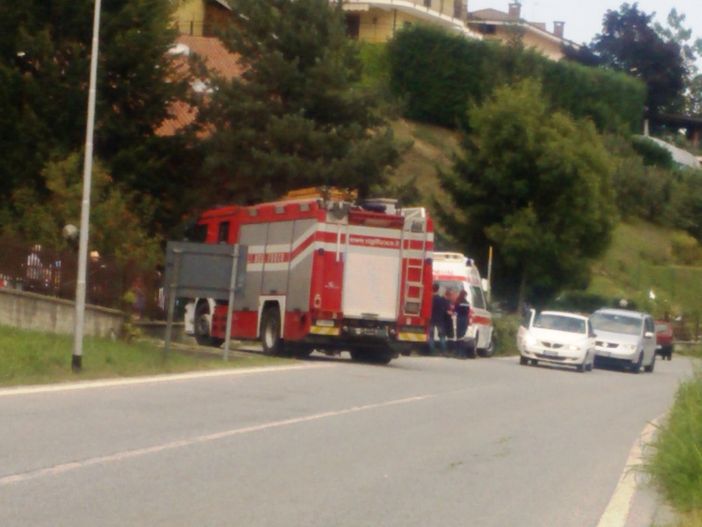 Il luogo della disgrazia, a Paesana (copyright targatocn.it)