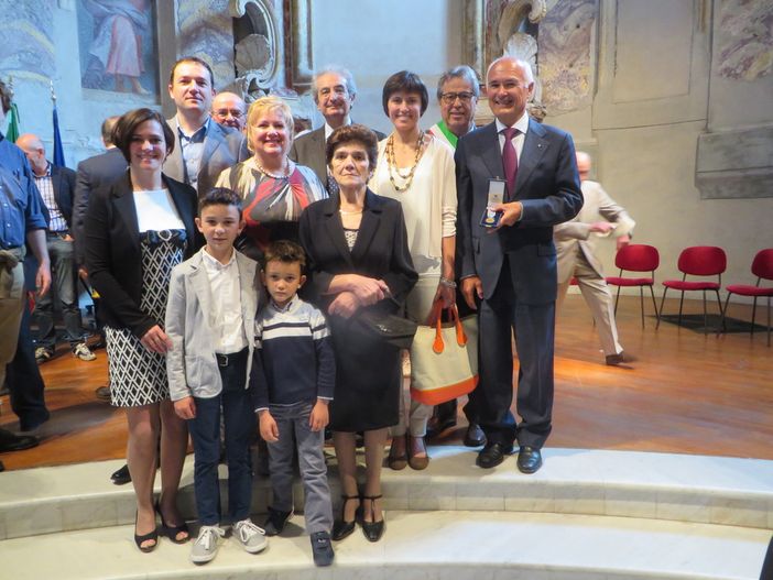 La cerimonia di consegna