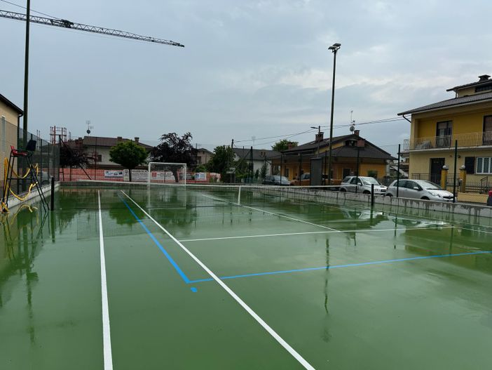 Inaugurati i nuovi impianti sportivi a Rocca de' Baldi dopo i lavori di riqualificazione