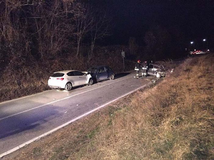 La scena del terrificante incidente fotografata da un nostro lettore