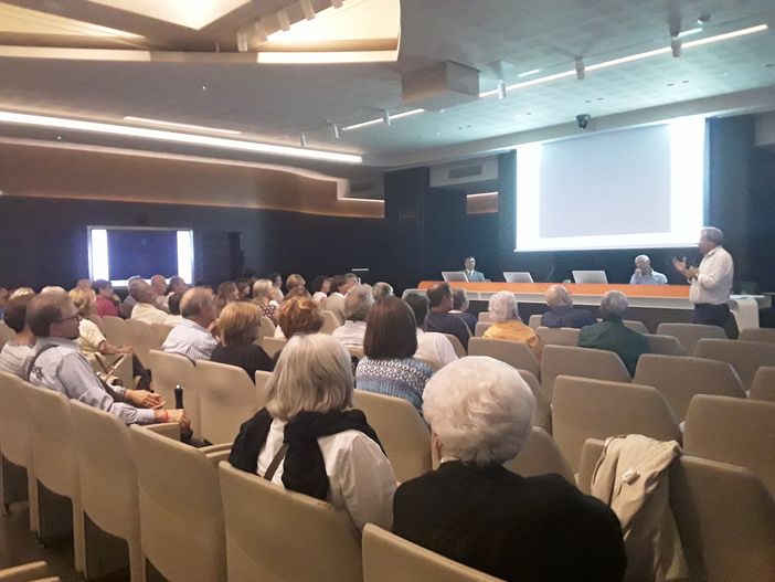 MOON, 50 anni dopo… Musiche dell'epoca e registrazioni originali hanno rievocato l'avventura dell'uomo nello Spazio in Fondazione CRC