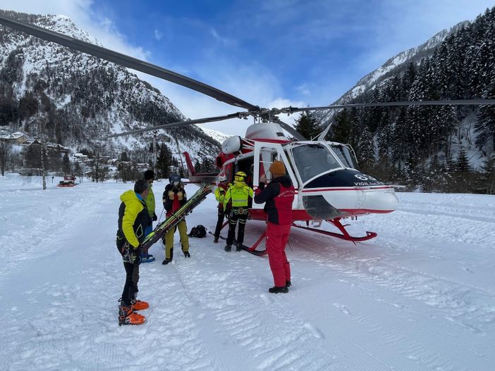 Intervento dei vigili del fuoco a Strepeis Intervento dei vigili del fuoco a Strepeis