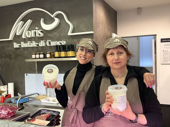 Le simpatiche commesse del punto vendita di corso Giolitti