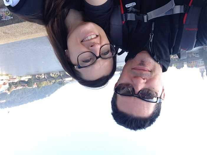 Anche Luca &amp; Erica da Praga leggono tutti i giorni Targatocn.it... e tu?