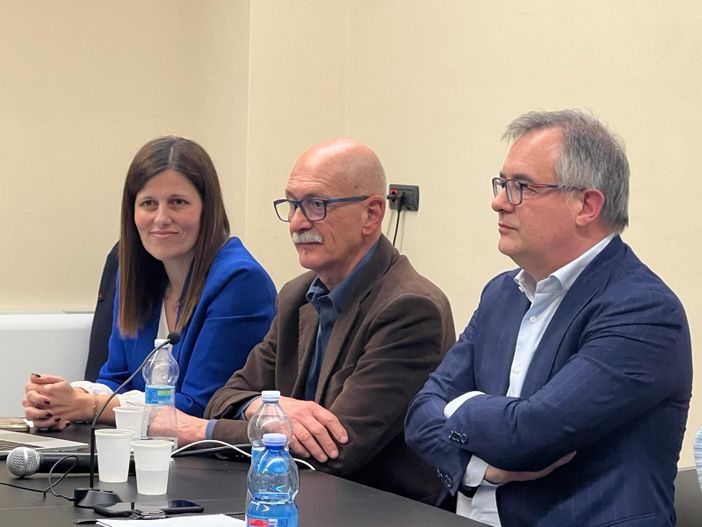 Da sx Lucia Rosso, Ezio Donadio e Marco Gallo