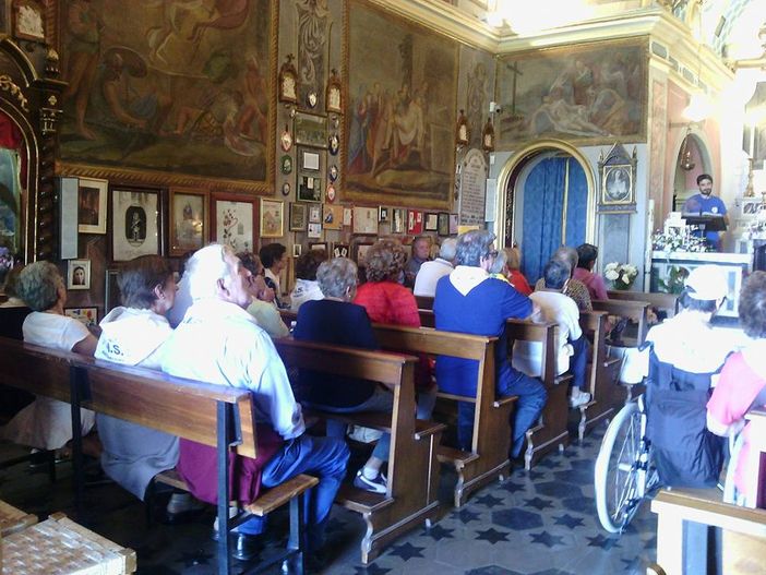 In 300 alla messa al Santuario di Monserrato in occasione del raduno dei Centri di Incontro