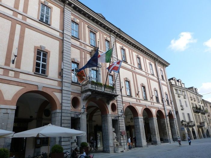 Il municipio di Cuneo
