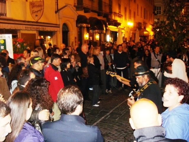 Immagini della notte bianca di Bra