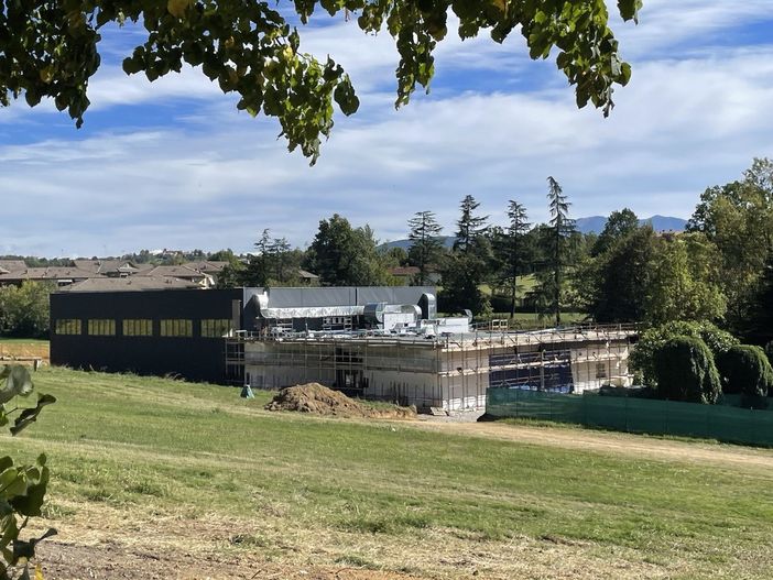 La palestra in via della Polveriera La palestra in via della Polveriera