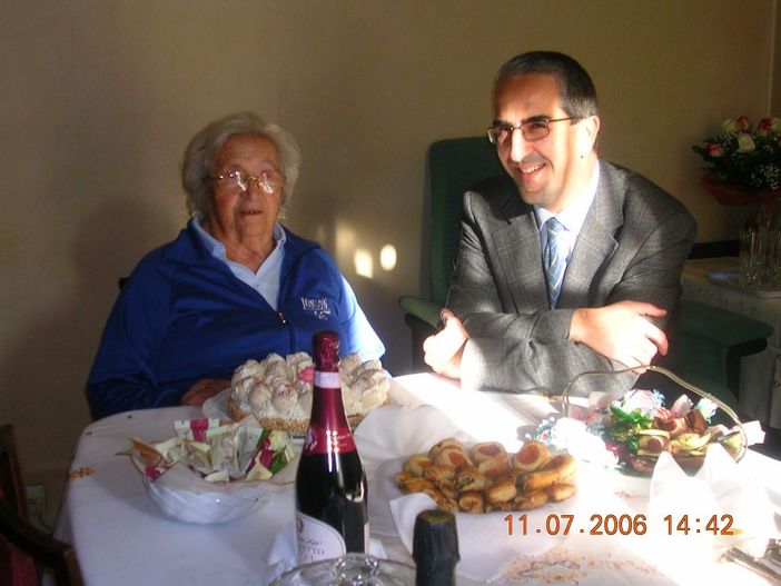 Cuneo: anche il sindaco Valmaggia festeggia la neocentenaria