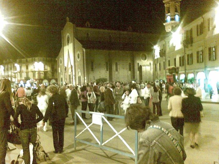 Complimenti sulla Notte Bianca di Saluzzo dal Socc.Radio