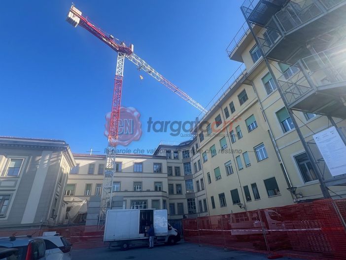 Lavori all'ospedale Carle di Cuneo - foto di repertorio