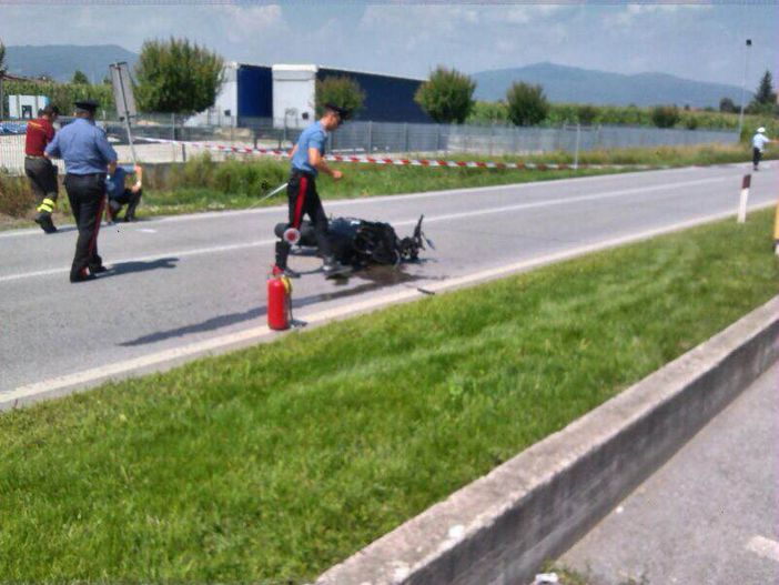 Incidente a Villafalletto, gravissime le condizioni del giovane di Manta