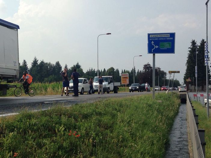 Caccia all'uomo nelle campagne centallesi