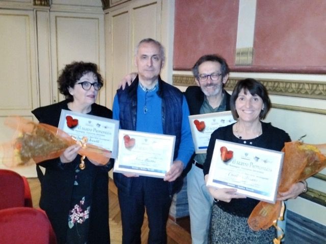 I Commedianti Niellesi premiati al Toselli di Cuneo