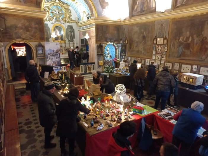 Borgo San Dalmazzo, terminata l’11ª edizione della mostra di presepi al Santuario di Monserrato Borgo San Dalmazzo, terminata l’11ª edizione della mostra di presepi al Santuario di Monserrato