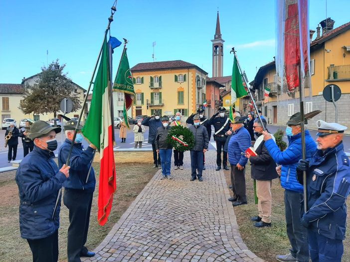 A Rocca de' Baldi le celebrazioni del IV novembre [FOTO]