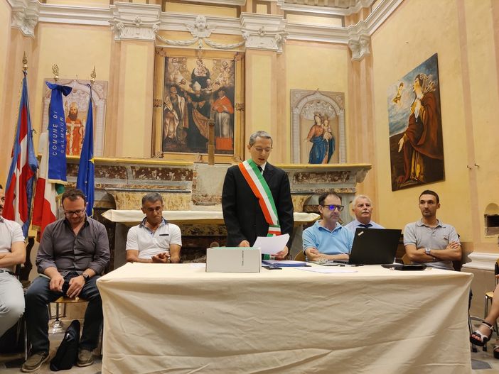 Nel segno della piena collaborazione la seduta di insediamento del consiglio comunale di Salmour